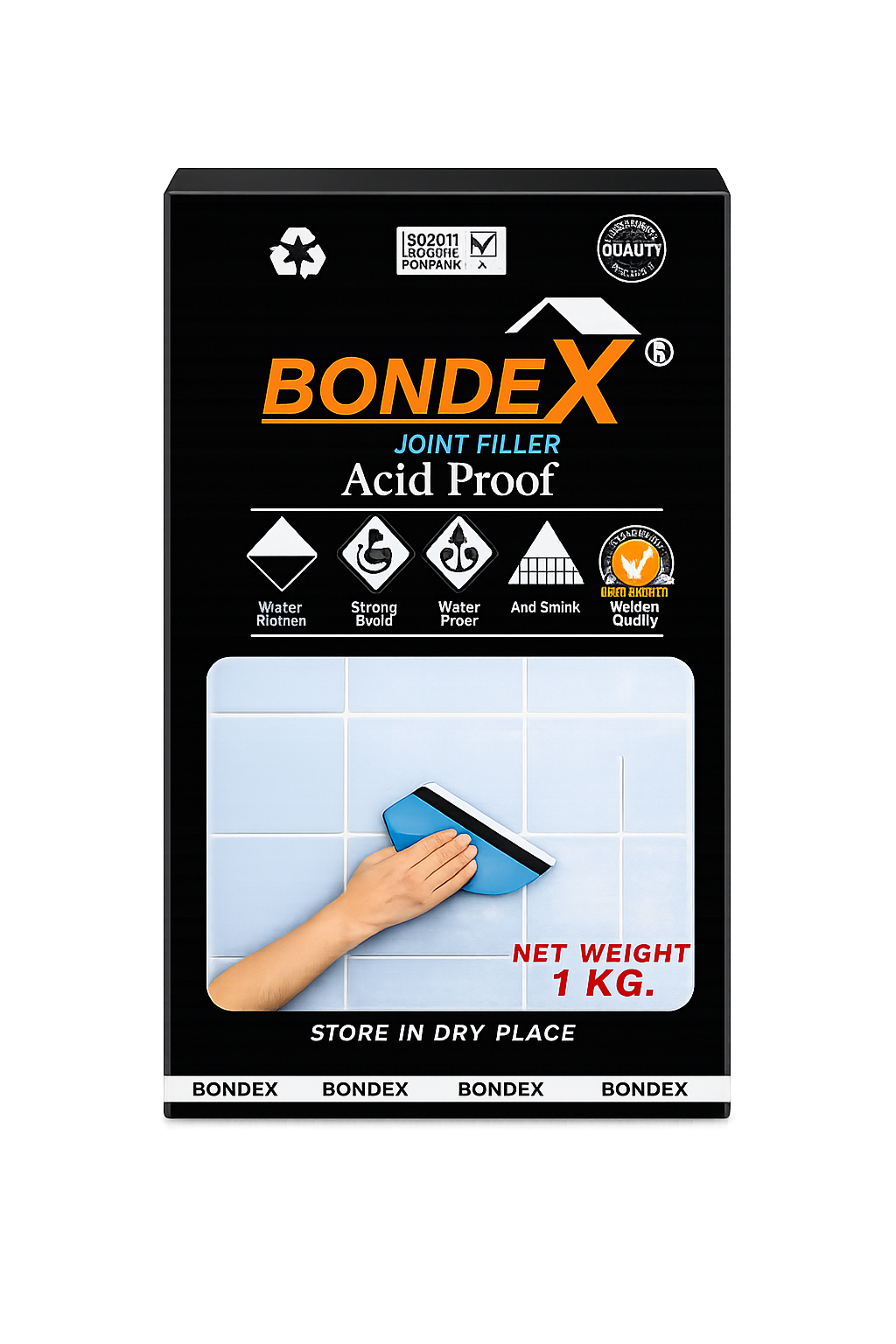 BONDEX Acid Proof Joint Filler – 1 KG